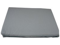 Flannelette Fitted Sheet Blue (Single)